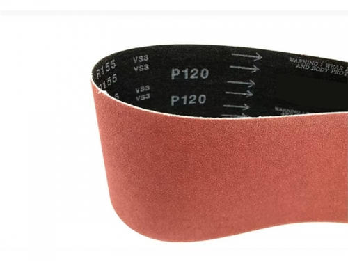Ceramic-grain belts 